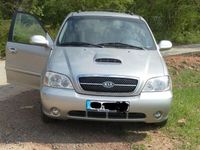Gebraucht Kia Carnival EX 144 PS (105 kW) 2004 Silber metallic Van / Kleinbus