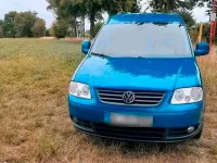 Gebraucht VW Caddy Maxi Life 140 PS (102 kW) 2010 Blau Van / Kleinbus
