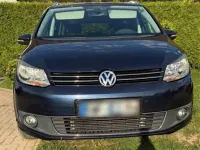 Gebraucht VW Touran Highline 140 PS (102 kW) 2012 Blau Van / Kleinbus