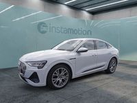 Gebraucht Audi e-tron Sportback S-Line 230 kW (313 PS) 2020 Weiß SUV