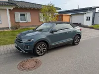 Gebraucht VW T-Roc Cabriolet Move 110 PS (80 kW) 2022 Blau Cabrio
