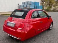 Brugt Fiat 500C 19 HK (13 kW) 2017 Rød Cabriolet
