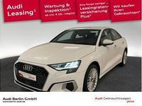 Gebraucht Audi A3 Advanced Plus 110 PS (80 kW) 2022 Weiß (ibisweiß) Limousine