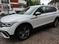 Gebraucht VW Tiguan Allspace Elegance 200 PS (147 kW) 2022 Weiß SUV