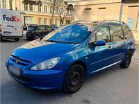 Gebraucht Peugeot 307 109 PS (80 kW) 2002 Blau Van