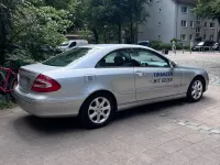 Gebraucht Mercedes CLK200 Elegance 163 PS (119 kW) 2002 Silber Coupé