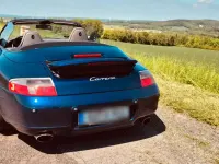 Gebraucht Porsche 911 300 PS (220 kW) 2001 Blau Cabrio