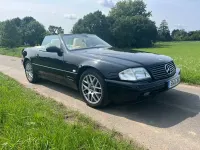 Gebraucht Mercedes SL280 204 PS (150 kW) 1999 Schwarz Cabrio