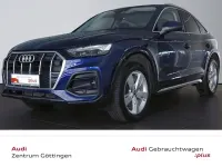 Gebraucht Audi Q5 Sportback 204 PS (150 kW) 2022 Navarrablau metallic SUV