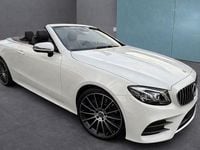 Gebraucht Mercedes E220 AMG line 194 PS (142 kW) 2019 Weiß Cabrio