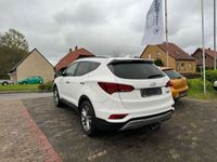 gebraucht Hyundai Santa Fe blue Premium 4WD 1Vorbesitzer Gepflegt!