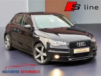Gebraucht Audi A1 Sportback S-Line 86 PS (63 kW) 2013 Phantomschwarz Kleinwagen