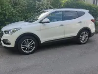 Gebraucht Hyundai Santa Fe 200 PS (147 kW) 2016 Weiß SUV