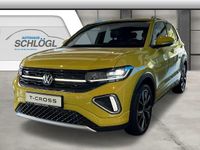Gebraucht VW T-Cross R-line 150 PS (110 kW) 2023 Grape yellow SUV