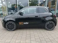 Gebraucht Fiat 500e La Prima 86 kW (118 PS) 2023 Onyx schwarz) (schwarz Limousine