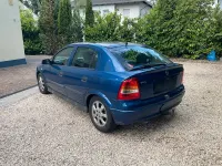 Gebraucht Opel Astra 125 PS (91 kW) 2002 Blau Limousine