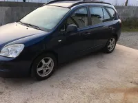 Gebraucht Kia Carens 140 PS (102 kW) 2009 Blau Van / Kleinbus