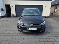 Gebraucht VW Touran R-line 150 PS (110 kW) 2016 Schwarz Van / Kleinbus