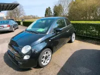 Gebraucht Fiat 500 69 PS (50 kW) 2010 Schwarz Kleinwagen