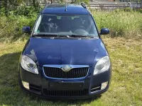Gebraucht Skoda Roomster 86 PS (63 kW) 2009 Blau Van / Kleinbus
