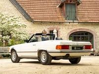 Gebraucht Mercedes SL280 177 PS (130 kW) 1977 Weiß Cabrio