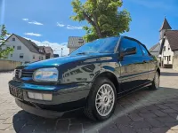 Gebraucht VW Golf Cabriolet 101 PS (74 kW) 1996 Grün Cabrio