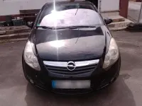 Gebraucht Opel Corsa 90 PS (66 kW) 2008 Schwarz Kleinwagen
