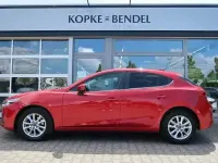 Gebraucht Mazda 3 Exclusive-Line 120 PS (88 kW) 2018 Rubinrot metallic (metallic) Limousine