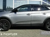 Gebraucht Opel Grandland X Design Edition 131 PS (96 kW) 2021 Kontrast grau/quarz silber SUV