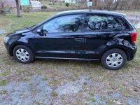 Gebraucht VW Polo Trendline 60 PS (44 kW) 2010 Schwarz Kleinwagen