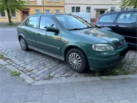 Gebraucht Opel Astra 2001 Grün Kleinwagen