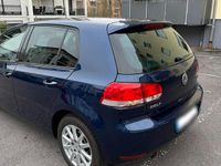 Brugt VW Golf VI Style 105 HK (77 kW) 2011 Blå Hatchback