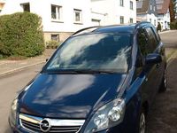 Gebraucht Opel Zafira Family 150 PS (110 kW) 2012 Blau Van / Kleinbus
