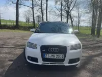 Gebraucht Audi A3 S-Line 160 PS (117 kW) 2008 Weiß Kleinwagen
