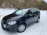 Gebraucht VW Touran Highline 170 PS (125 kW) 2009 Schwarz Van / Kleinbus