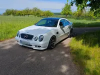 Gebraucht Mercedes CLK230 193 PS (141 kW) 1998 Weiß Coupé
