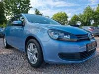 Gebraucht VW Golf VI Comfortline 122 PS (89 kW) 2009 Blau Kleinwagen