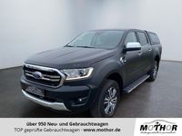Gebraucht Ford Ranger Limited 212 PS (155 kW) 2022 Schwarz matt foliert Pickup