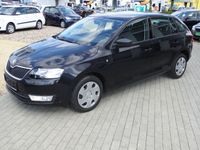 Gebraucht Skoda Rapid Active 86 PS (63 kW) 2015 Schwarz metallic Kleinwagen