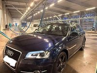 Second-hand Audi A3 Attraction 105 CP (77 kW) 2012 Albastru Hatchback