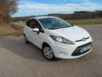 Gebraucht Ford Fiesta Trend 82 PS (60 kW) 2010 Weiß Kleinwagen