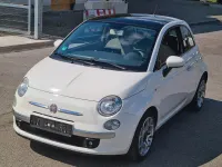 Gebraucht Fiat 500 Lounge 86 PS (63 kW) 2012 Weiß Kleinwagen