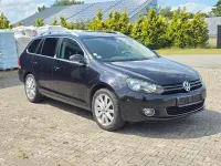 Gebraucht VW Golf VI Highline 122 PS (89 kW) 2010 Schwarz Kleinwagen