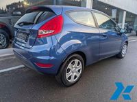 Gebraucht Ford Fiesta Trend 97 PS (71 kW) 2009 Blau Kleinwagen