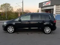 Gebraucht VW Touran R-line 190 PS (139 kW) 2016 Schwarz Van / Kleinbus