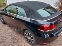 Gebraucht VW Golf Cabriolet LOUNGE 105 PS (77 kW) 2016 Schwarz Cabrio