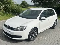 Gebraucht VW Golf VI Trendline 80 PS (58 kW) 2009 Weiß Kleinwagen