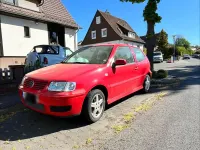 Gebraucht VW Polo Basis 50 PS (36 kW) 2001 Rot Kleinwagen