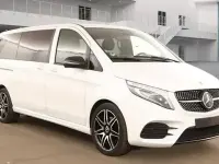 Gebraucht Mercedes V220 AMG line 163 PS (119 kW) 2022 Bergkristallweiß metallic Van / Kleinbus