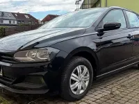 Gebraucht VW Polo 75 PS (55 kW) 2018 Schwarz Kleinwagen